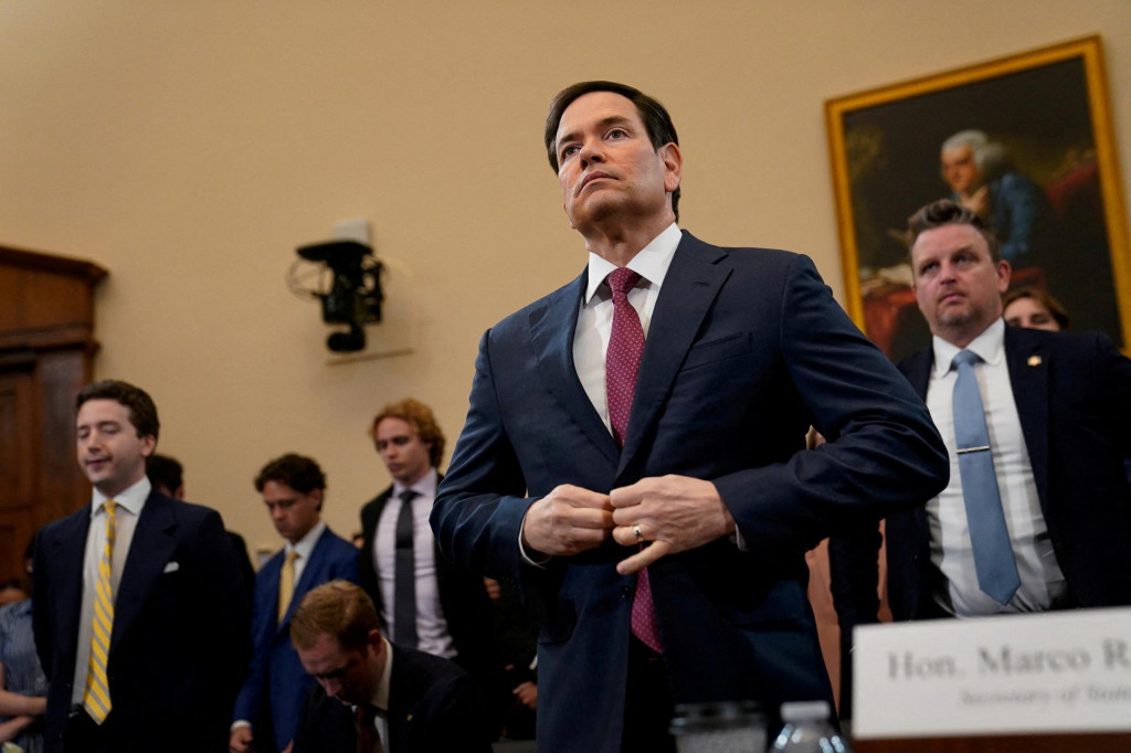 Americký minister zahraničných vecí Marco Rubio. FOTO: Reuters