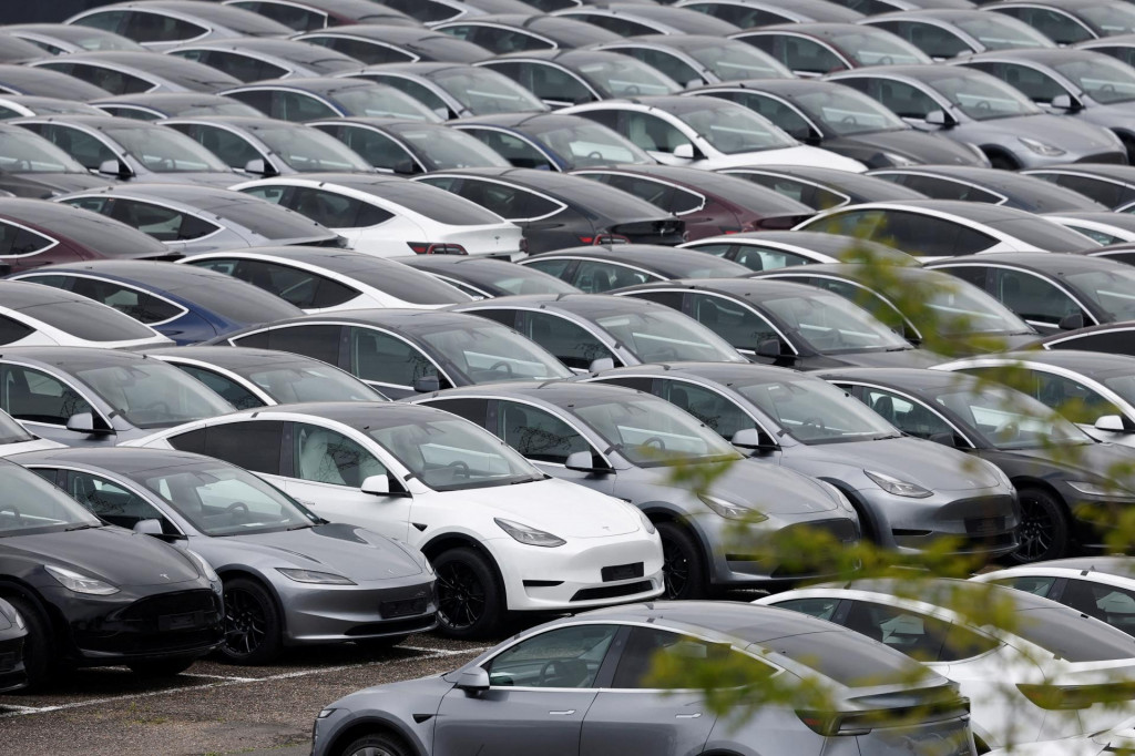Elektrické autá Tesla. FOTO: Reuters