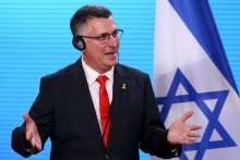 Izraelský minister zahraničných vecí Gideon Saar. FOTO: Reuters