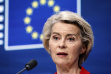 Šéfka eurokomisie Ursula Von der Leyenová. FOTO: TASR/AP