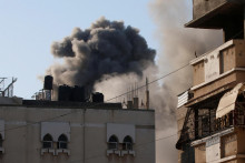 Izraelské útoky v pásme Gazy. FOTO: Reuters
