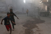 Izraelský útok na Gazu. FOTO: Reuters