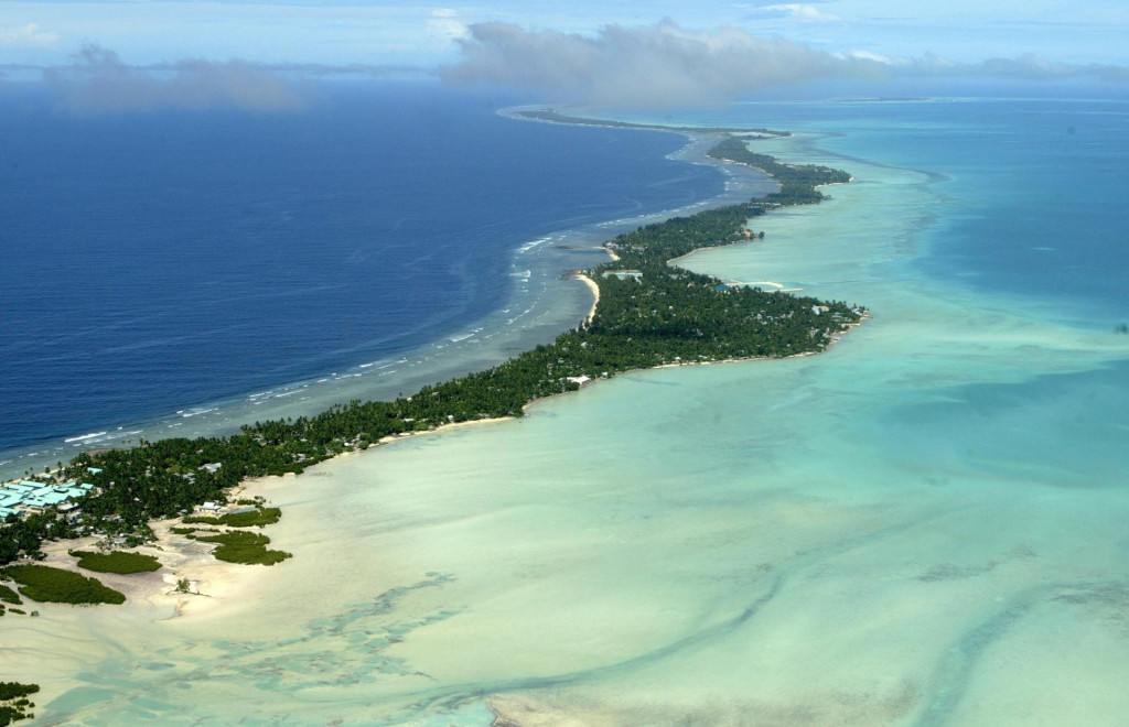 Tuvalu. FOTO: Twitter/Ajplus