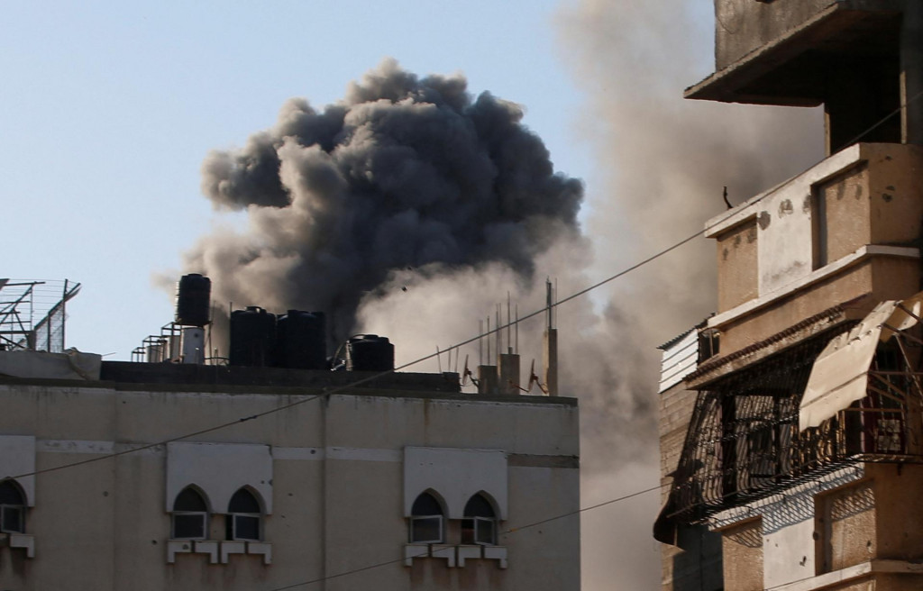 Izraelské útoky v pásme Gazy. FOTO: Reuters