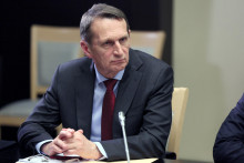 Riaditeľ ruskej Zahraničnej spravodajskej služby (SVR) Sergej Naryškin. FOTO: REUTERS