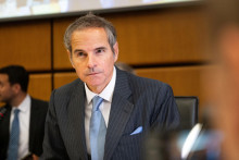 Generálny riaditeľ Medzinárodnej agentúry pre atómovú energiu Rafael Grossi. FOTO: REUTERS