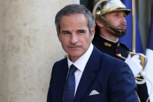 Generálny riaditeľ Medzinárodnej agentúry pre atómovú energiu (MAAE) Rafael Grossi. FOTO: REUTERS