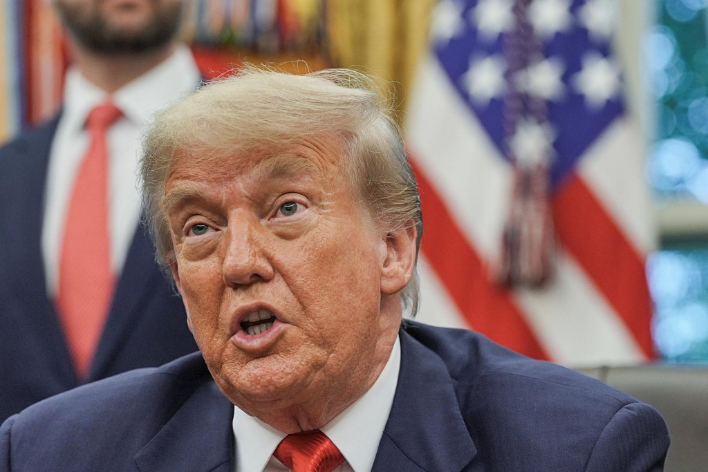 Na snímke americký prezident Donald Trump. FOTO: Reuters