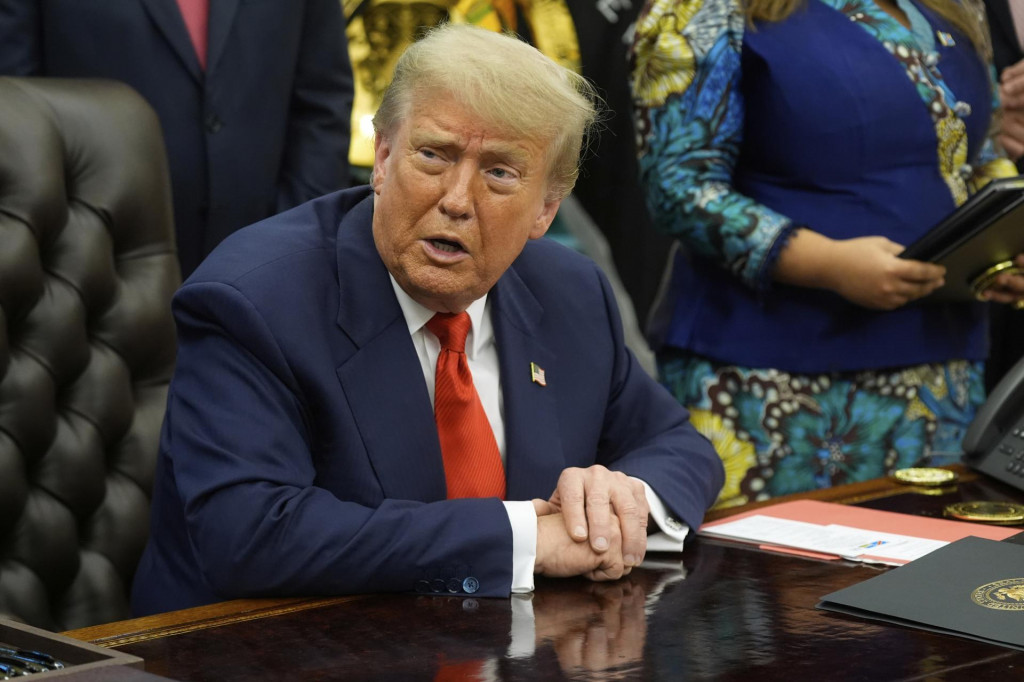 Prezident USA Donald Trump. FOTO: TASR/AP