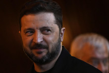 Ukrajinský prezident Volodymyr Zelenskyj. FOTO: TASR/AP
