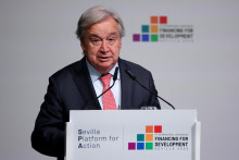 Generálny tajomník Organizácie Spojených národov (OSN) António Guterres. FOTO: REUTERS