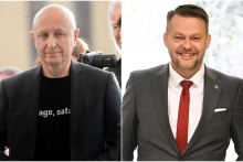 Na snímke Zoroslav Kollár a Samuel Migaľ. FOTO: TASR/M. Baumann, TASR/P. Neubauer