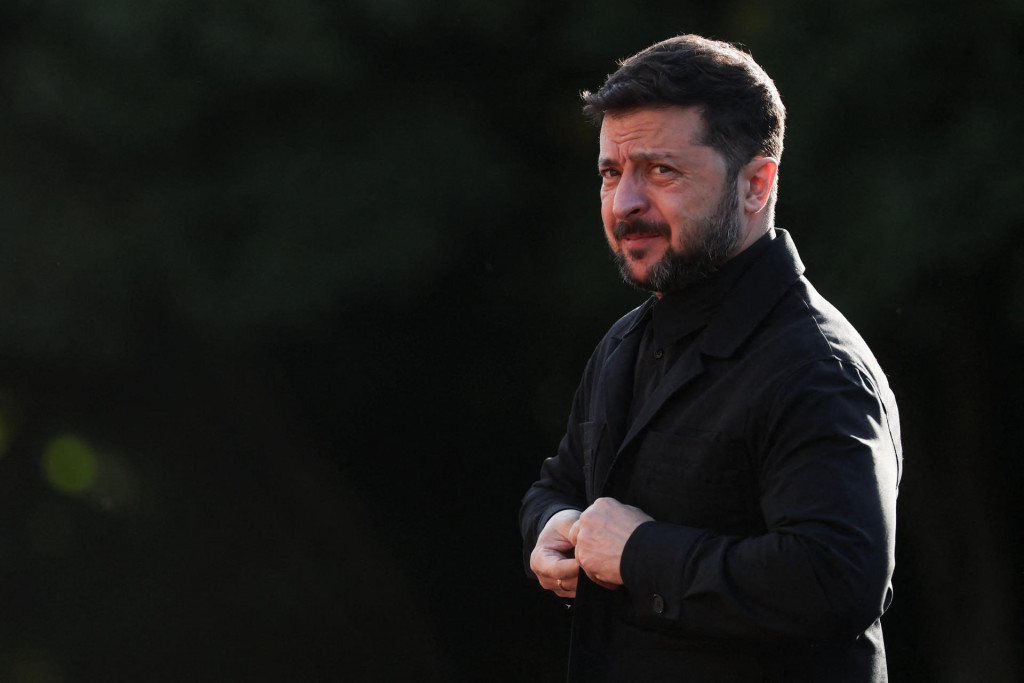 Ukrajinský prezident Volodymyr Zelenskyj. FOTO: REUTERS