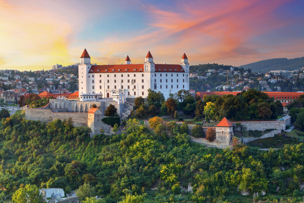 Bratislavský hrad.