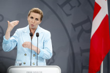 Dánska premiérka Mette Frederiksenová. FOTO: TASR/AP