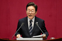 Juhokórejský prezident I Če-mjong. FOTO: REUTERS