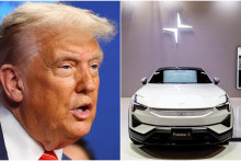 Polestar sa chce vyhnúť aj tarifám Trumpovej administratívy. FOTO: Reuters
