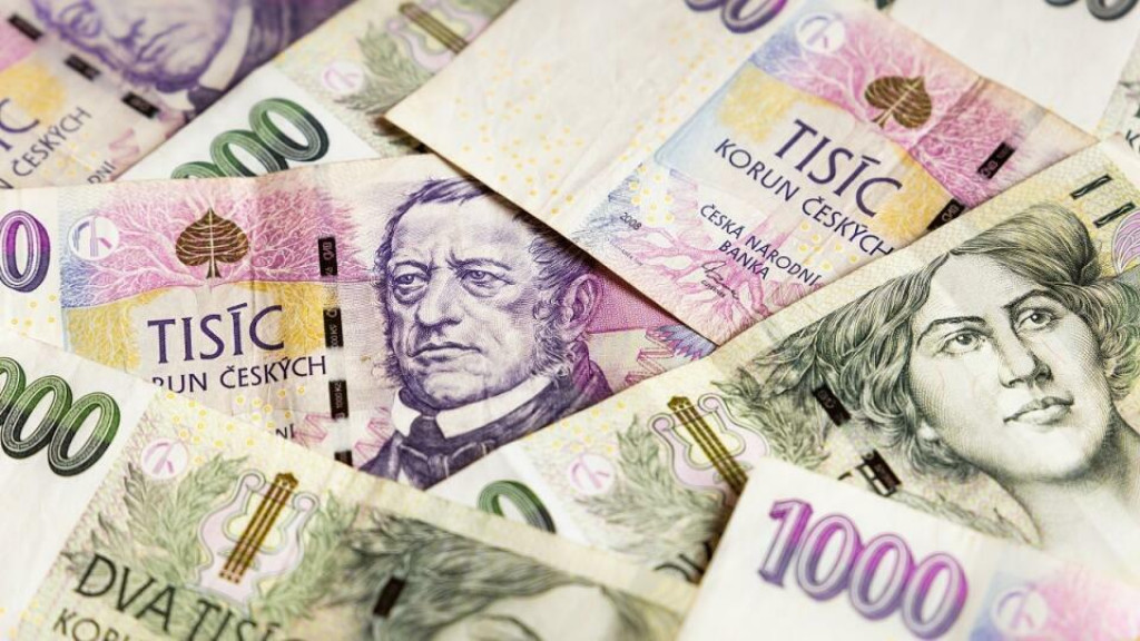 České koruny. FOTO: Dreamstime