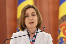 Prezidentka Moldavska Maia Sanduová. FOTO: REUTERS