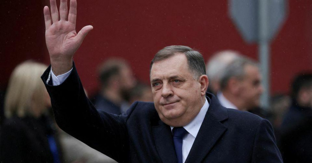 Prezident Republiky srbskej Milorad Dodik. FOTO: REUTERS