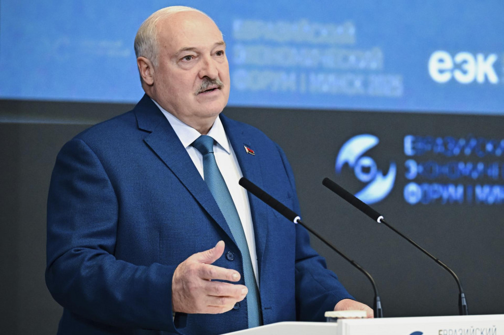 Bieloruský prezident Alexandr Lukašenko. FOTO: TASR/AP