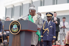 Prezident Libérie Joseph Boakai. FOTO: REUTERS