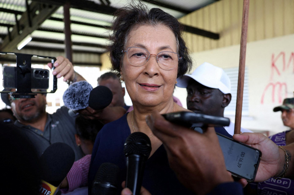 Nová prezidentka Surinamu Jennifer Simonsová. FOTO: REUTERS