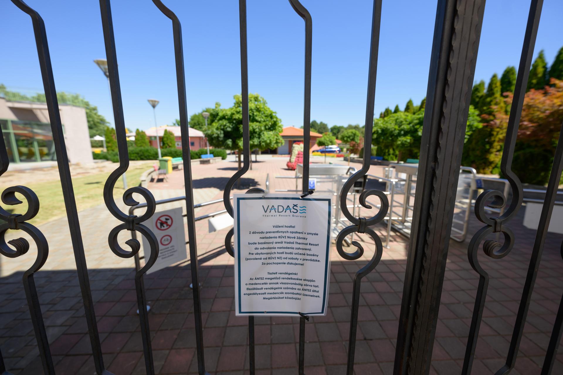 Štúrovský Vadaš od zajtra otvára svoje brány pre verenosť, kúpalisko prijalo nové opatrenia