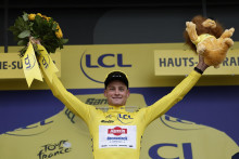 Druhú etapu Tour de France vyhral Holanďan Mathieu van der Poel.

FOTO: REUTERS