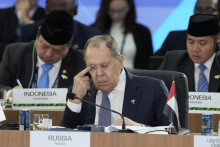 Ruský minister zahraničných vecí Sergej Lavrov. FOTO TASR/AP
