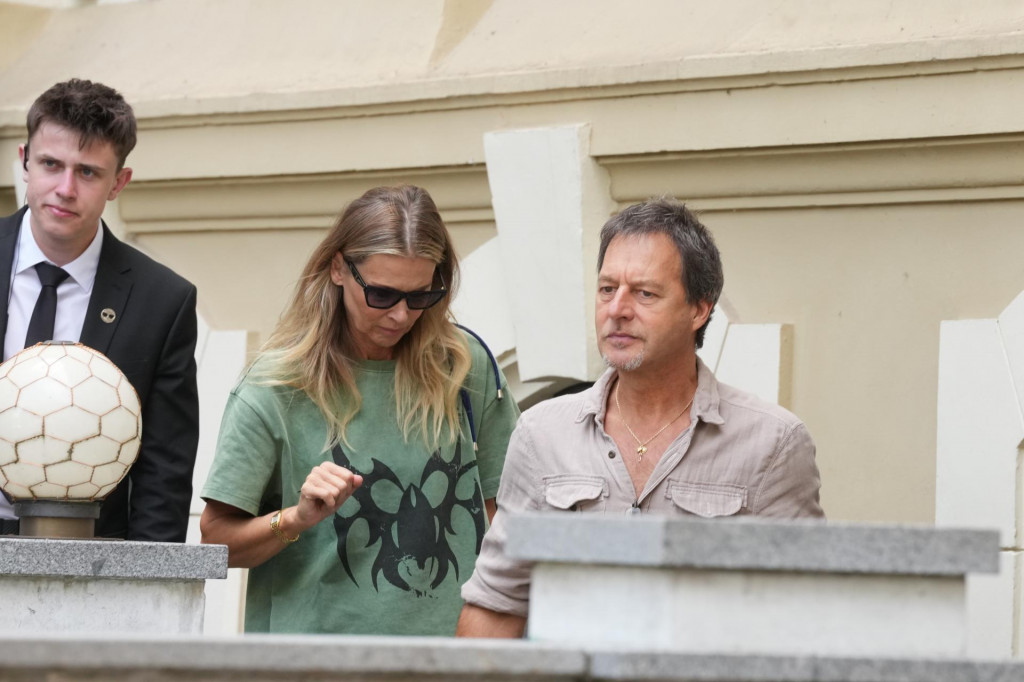 Daniela Peštová a Pavol Habera v Karlových Varoch.