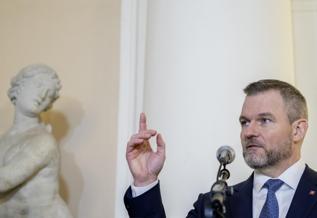 Prezident Peter Pellegrini. FOTO: TASR/Martin Baumann