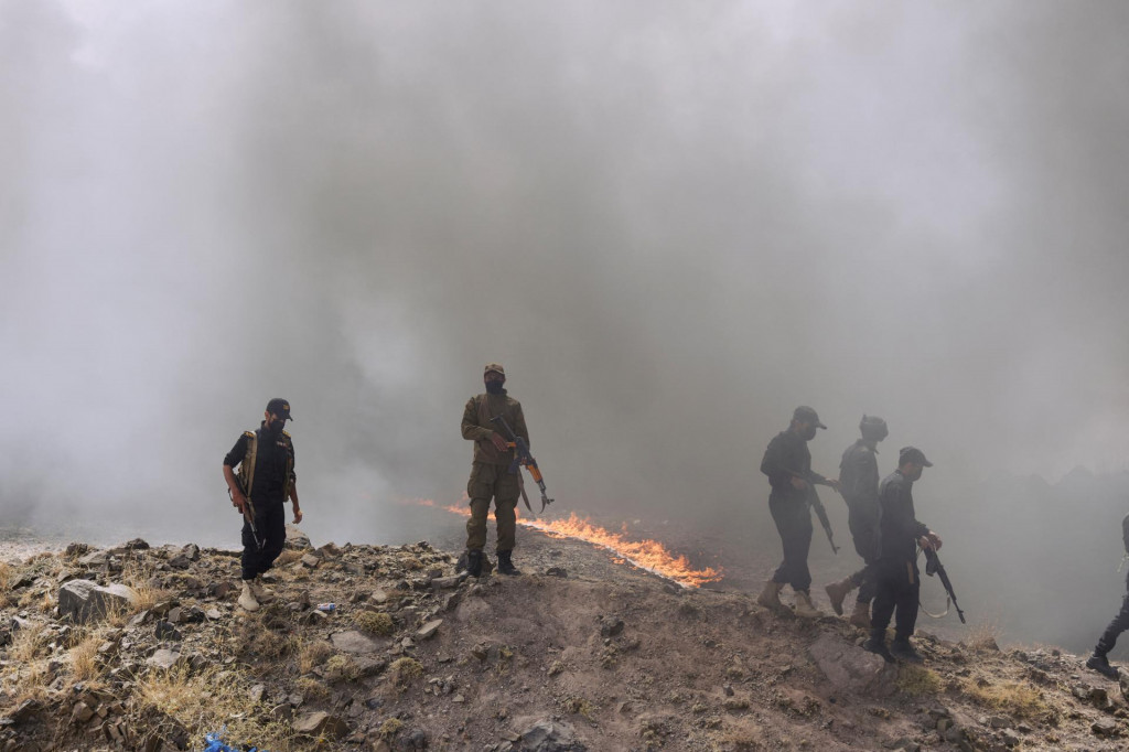 Ilustračná snímka členov Húsíov. FOTO: REUTERS