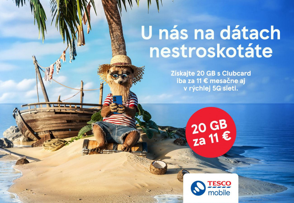 Tesco mobile SK prichádza s letnou kampaňou od Elite/Monday Lovers.