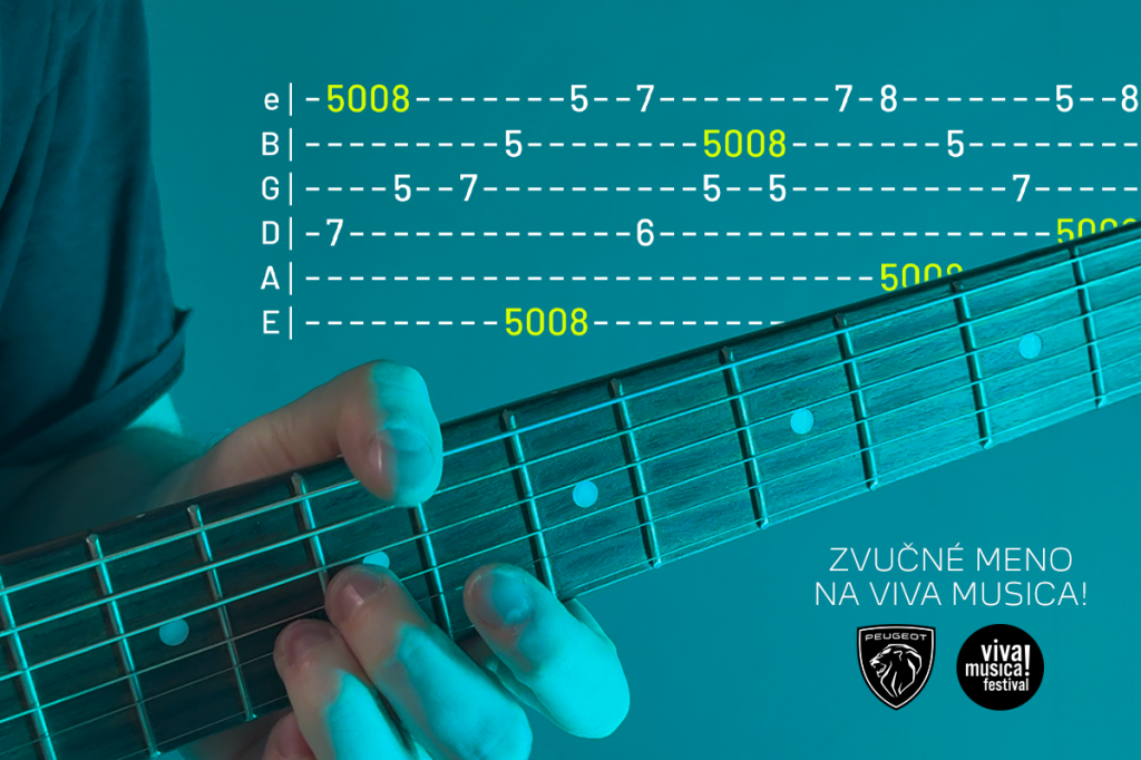 PEUGEOT zložil gitarové skladby k svojim modelom áut podľa ich názvov.
