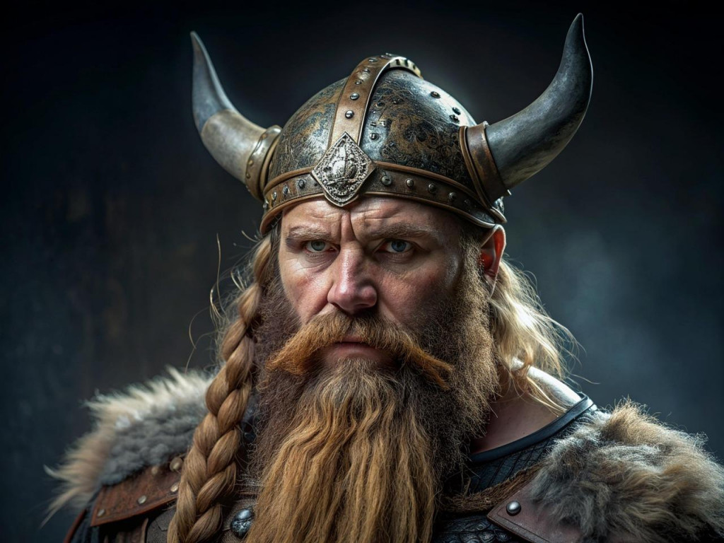 Špinaví, vlasatí, zarastení s hustou bradou? Niektorí, údajne hypermaskulínni, nájazdníci si na vzhľade naopak dávali záležať. FOTO: Pixabay/ AI generated