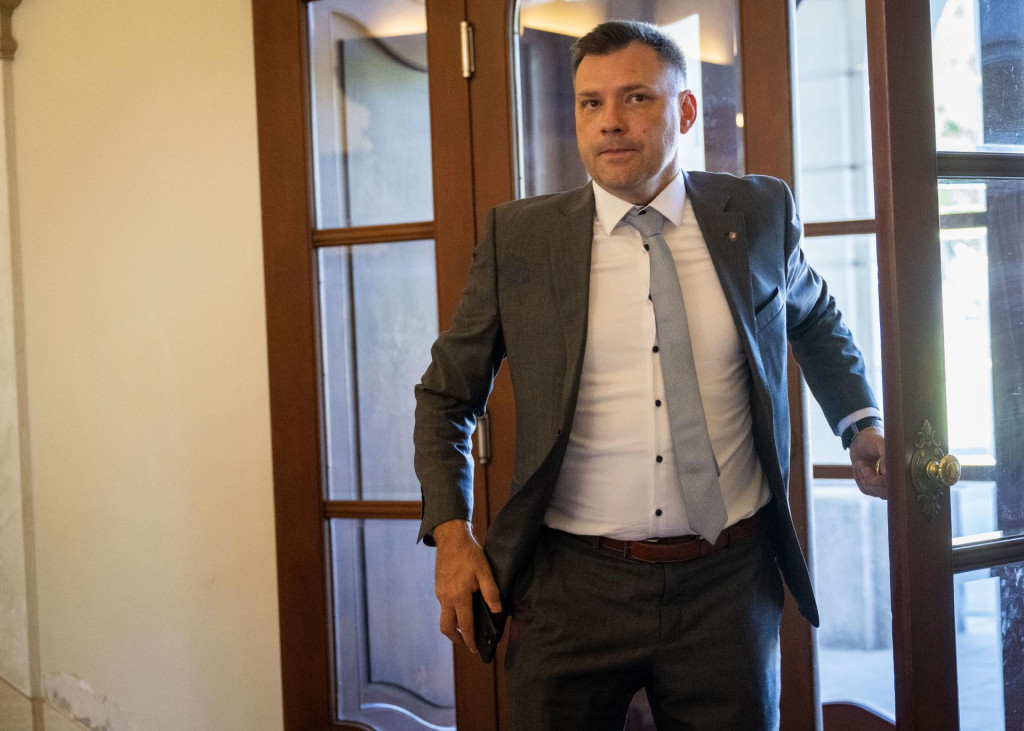 Podpredseda vlády a minister životného prostredia Tomáš Taraba. FOTO: TASR/Jakub Kotian