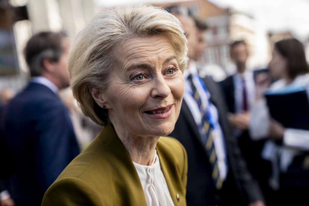Na archívnej snímke z 3. júla 2025 predsedníčka Európskej komisie Ursula von der Leyenová. FOTO: TASR/AP