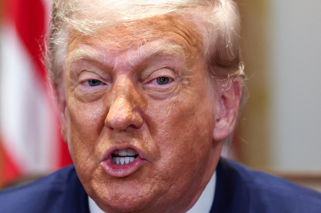 Americký prezident Donald Trump je sklamaný z Vladimira Putina. FOTO: Reuters