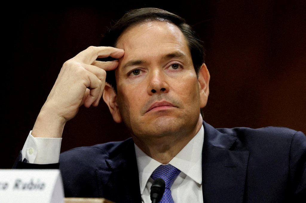 Americký minister zahraničia Marco Rubio. FOTO: Reuters