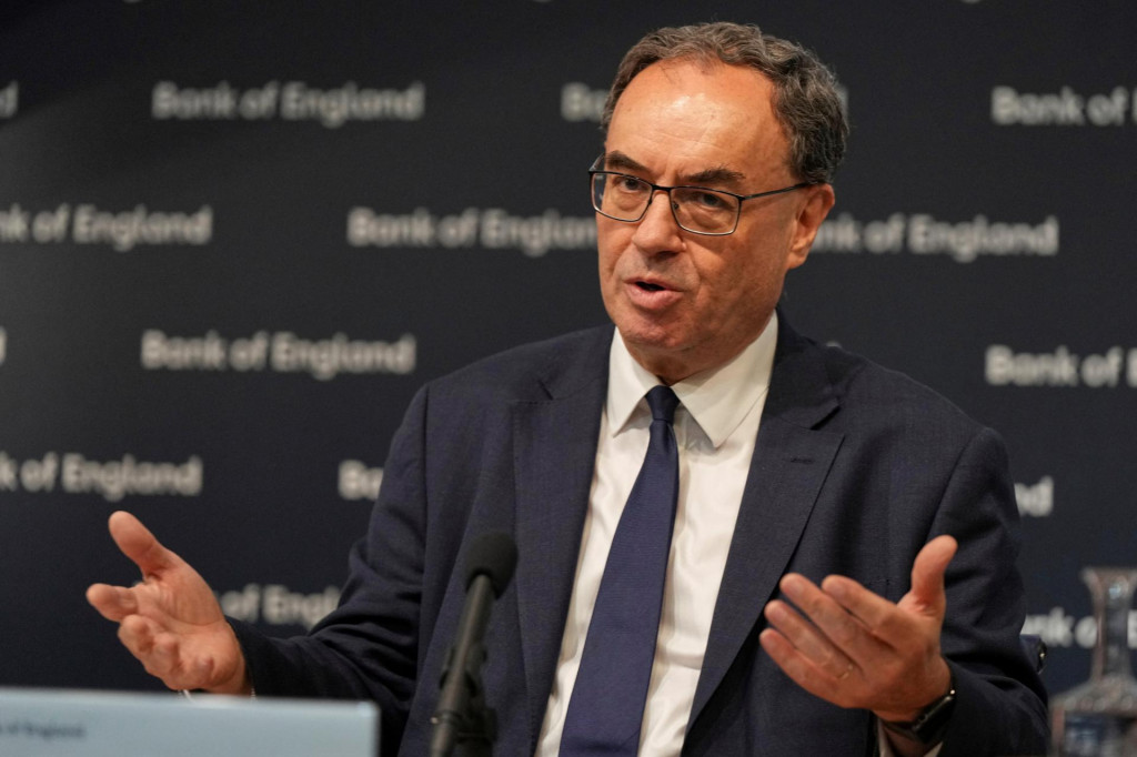 Guvernér Britskej centrálnej banky Andrew Bailey. FOTO: REUTERS