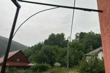 Popadané stromy po búrke v Gelnici. FOTO: FB/Gelnica - oficiálna stránka mesta