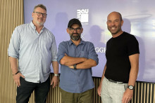 Zľava: Günter Neubacher (Marketing Baumit Group), Marek Pajtáš (CEO MullenLowe GGK), Roman Stickler (CMO Baumit Group)