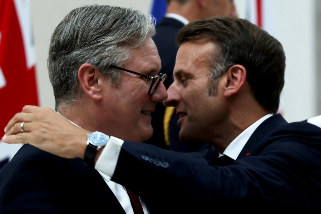 Dohodu podpíšu lídri Británie a Francúzska na záver Macronovej trojdňovej návštevy Spojeného kráľovstva. FOTO: REUTERS