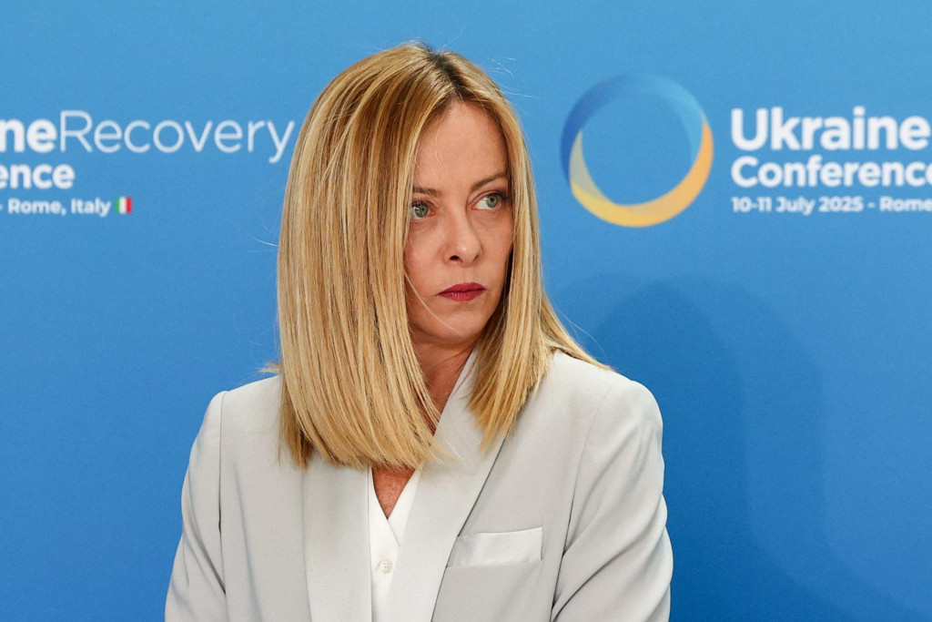 Talianska premiérka Giorgia Meloniová. FOTO: Reuters