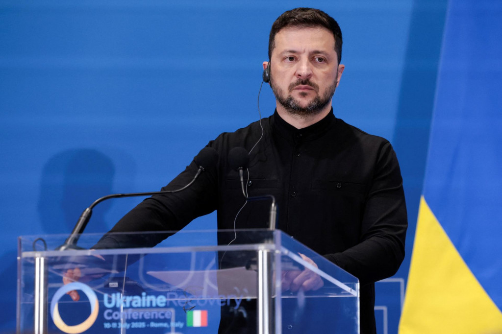 Ukrajinský prezident Volodymyr Zelenskyj. FOTO: Reuters