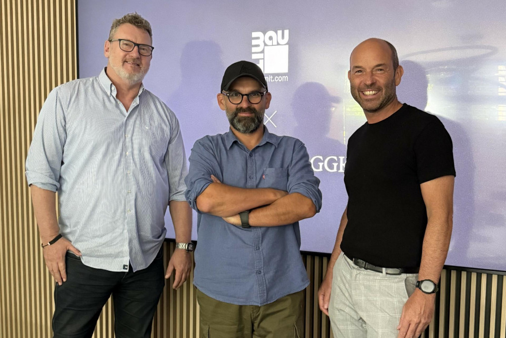 Zľava: Günter Neubacher (Marketing Baumit Group), Marek Pajtáš (CEO MullenLowe GGK), Roman Stickler (CMO Baumit Group)