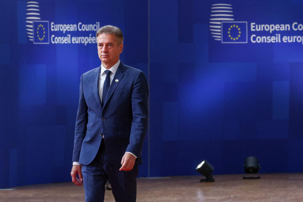 Slovinský premiér Robert Golob. FOTO: REUTERS