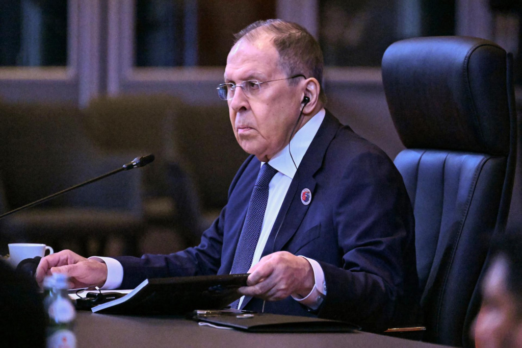 Ruský minister zahraničných vecí Sergej Lavrov. FOTO: TASR/AP