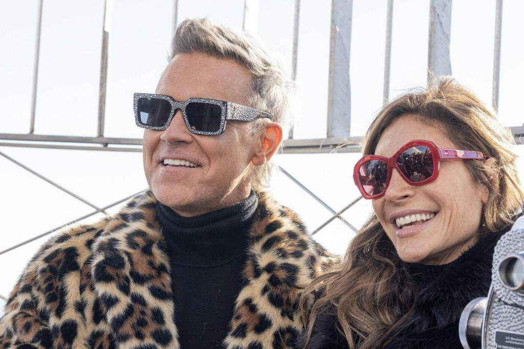 Robbie Williams a Ayda Field